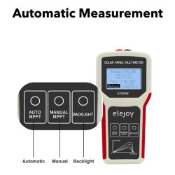 Solar Panel Multimeter ELEJOY EY800W Voltage 12-60V Max Power 800W